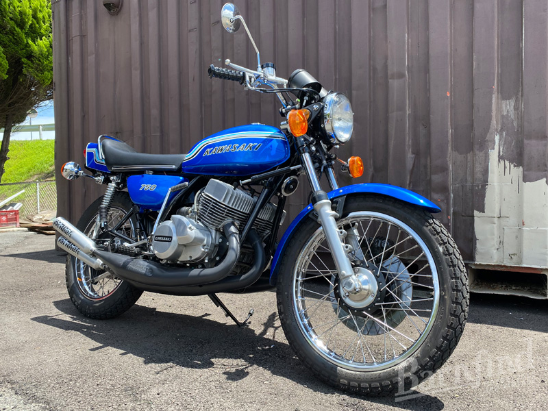 1975年 750SS H2C マッハ4 ジェネレーターコイル＆コンタクトブレーカー ダイナモ ポイント【060】 H2C-A-006 - オートバイ